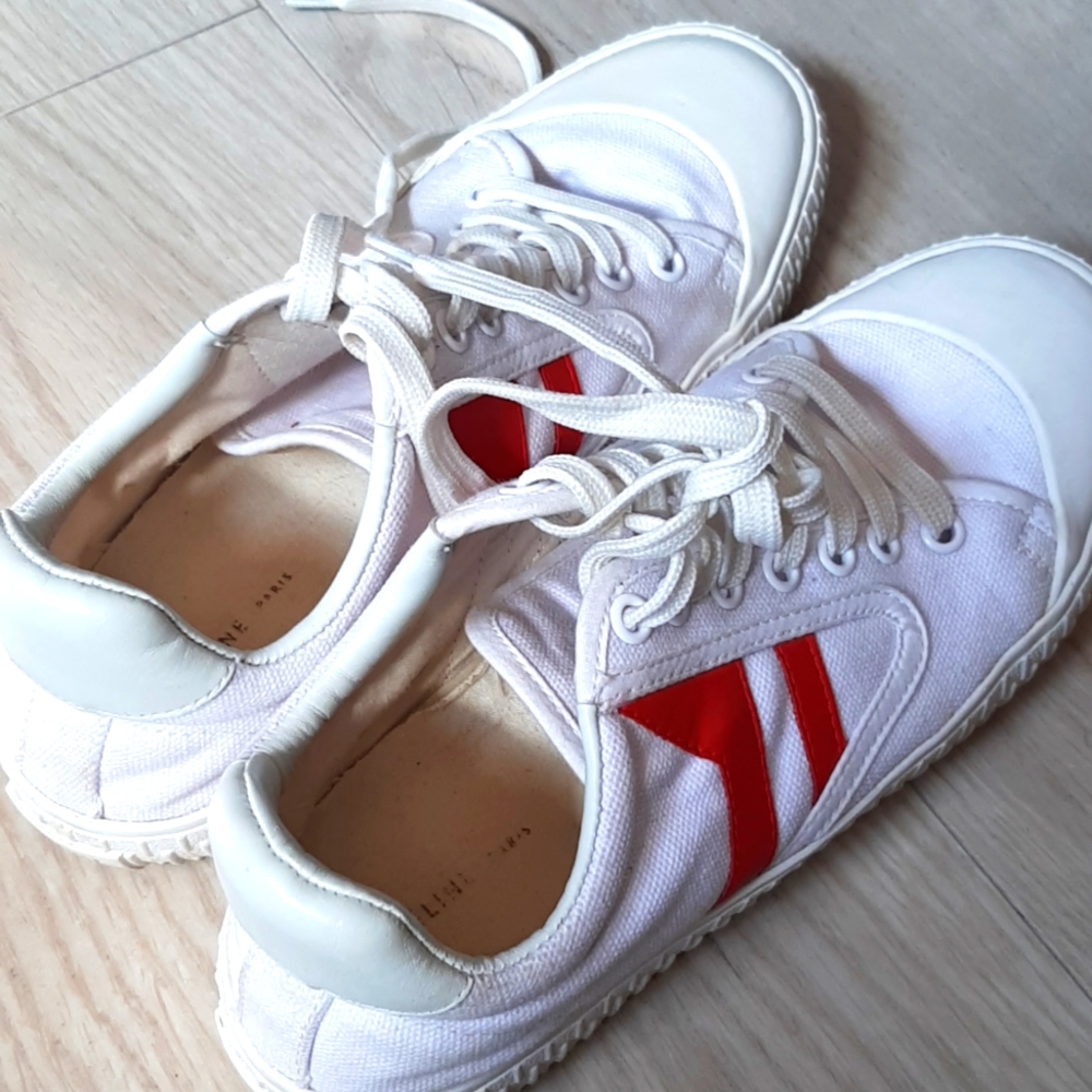 Celine white runners made in Spain 39